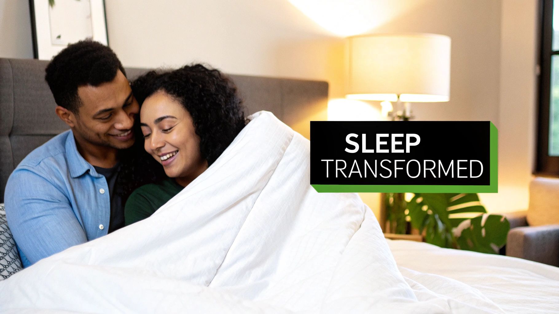 A luxurious Sienna Living bamboo quilt cover set in a stylish bedroom setting.