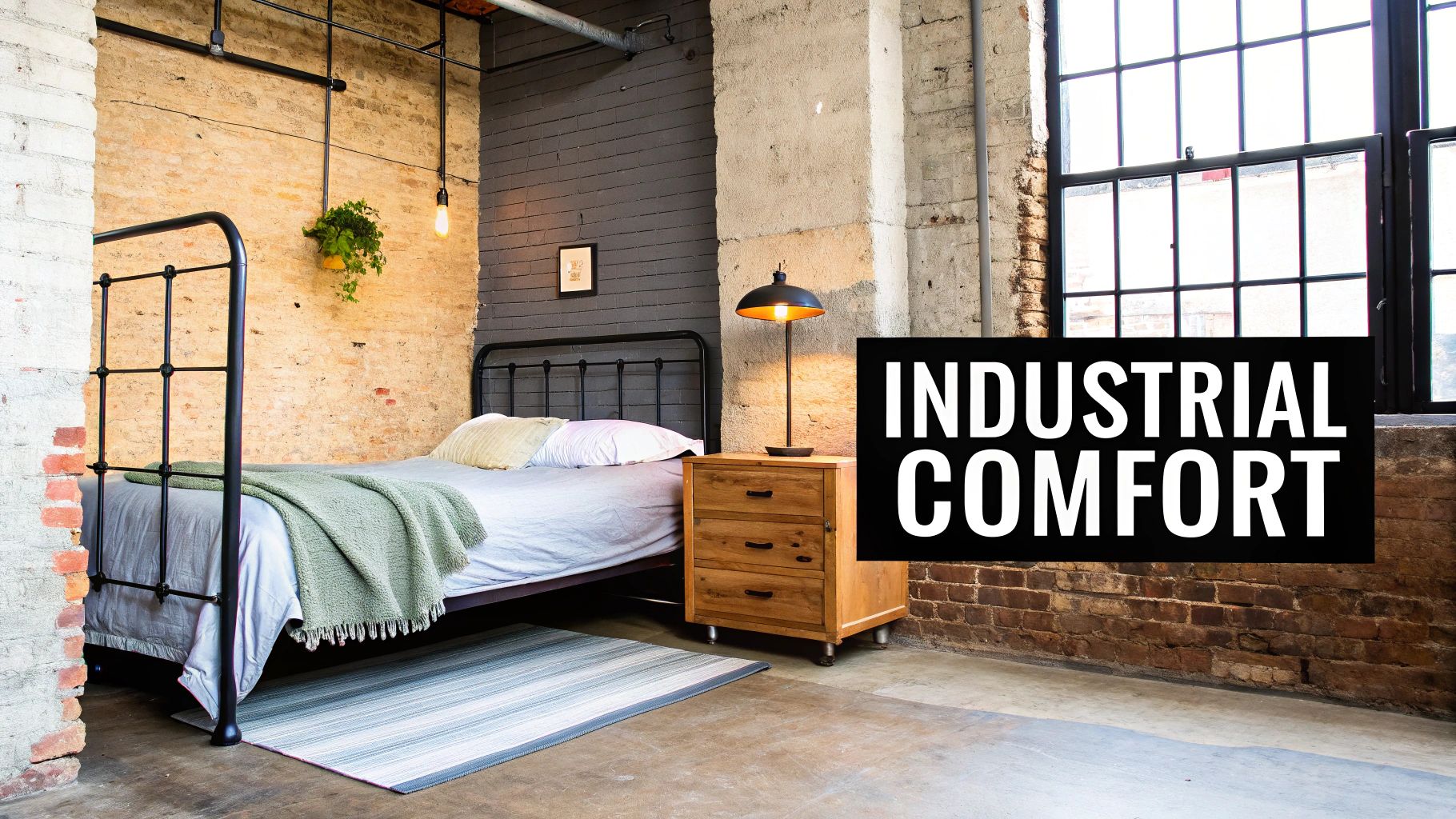 Industrial Modern Bedroom