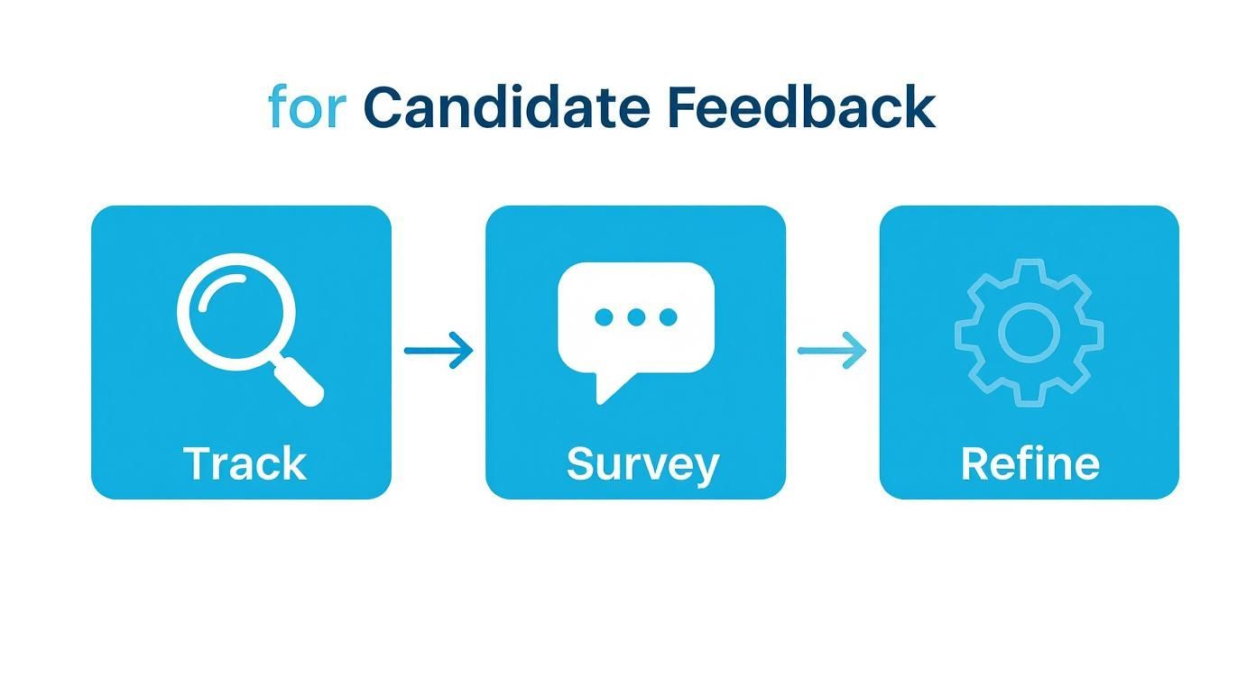 Infographic about improve candidate experience