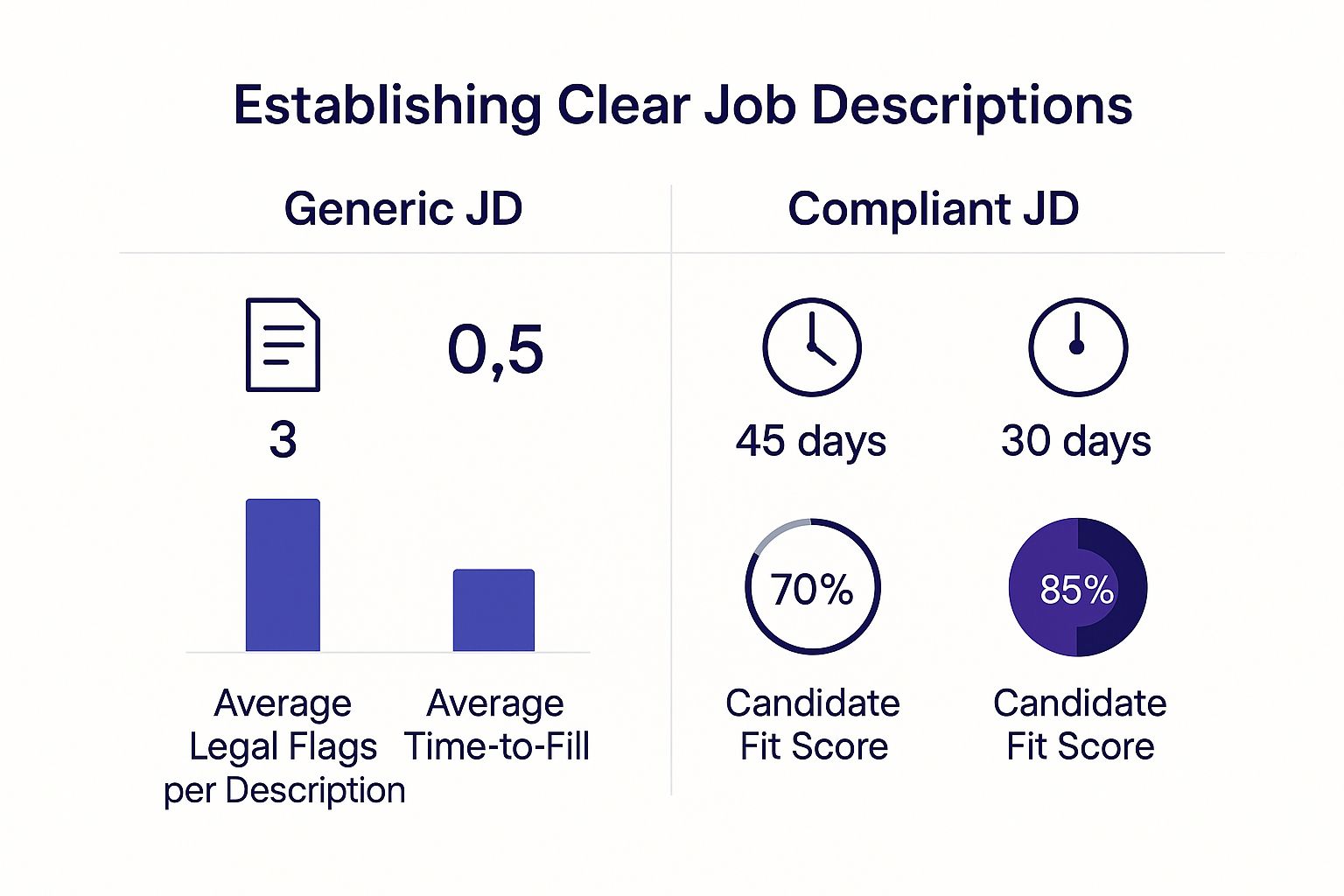 Infographic about recruitment compliance