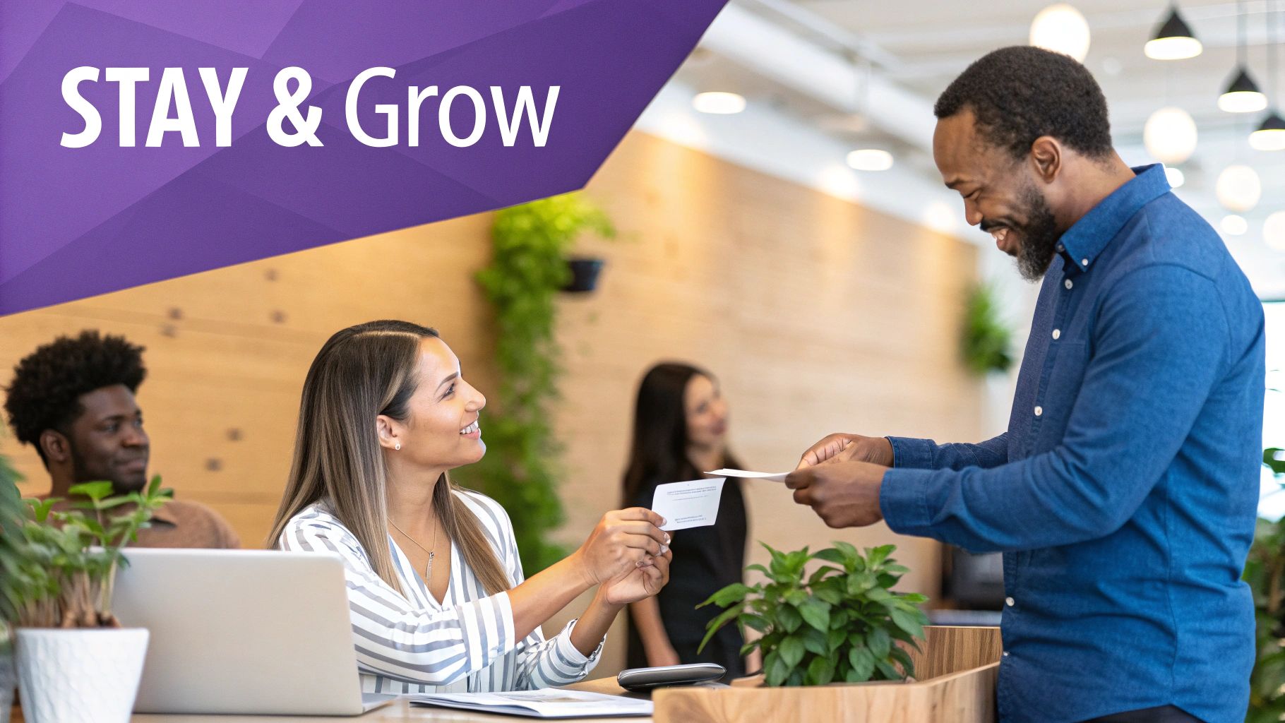 Workers in a high-turnover industry like a cafe