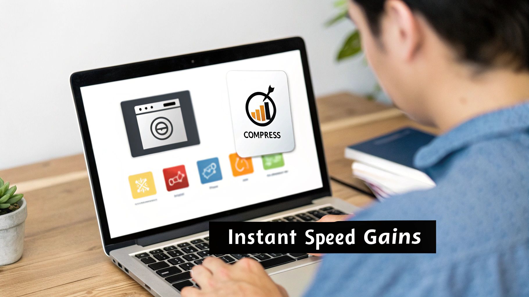 A network of interconnected servers illustrated to represent a CDN.