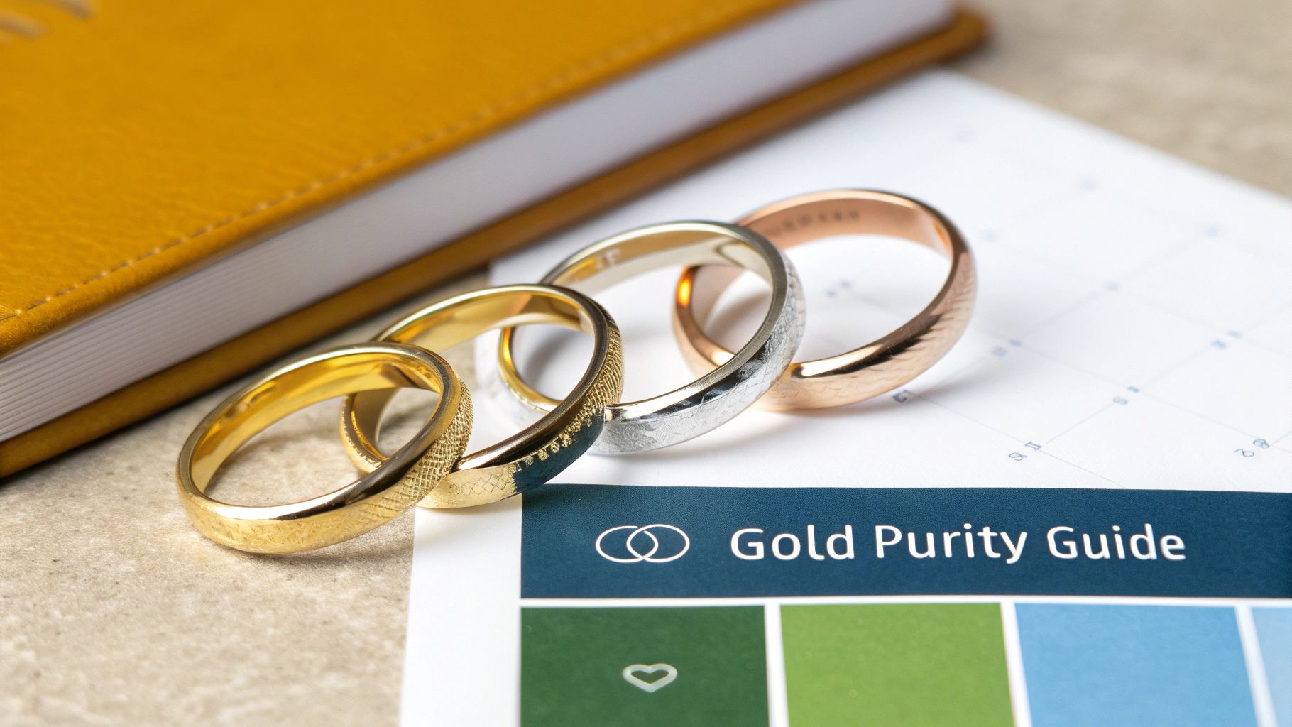 Gold bars and jewelry being weighed on a scale
