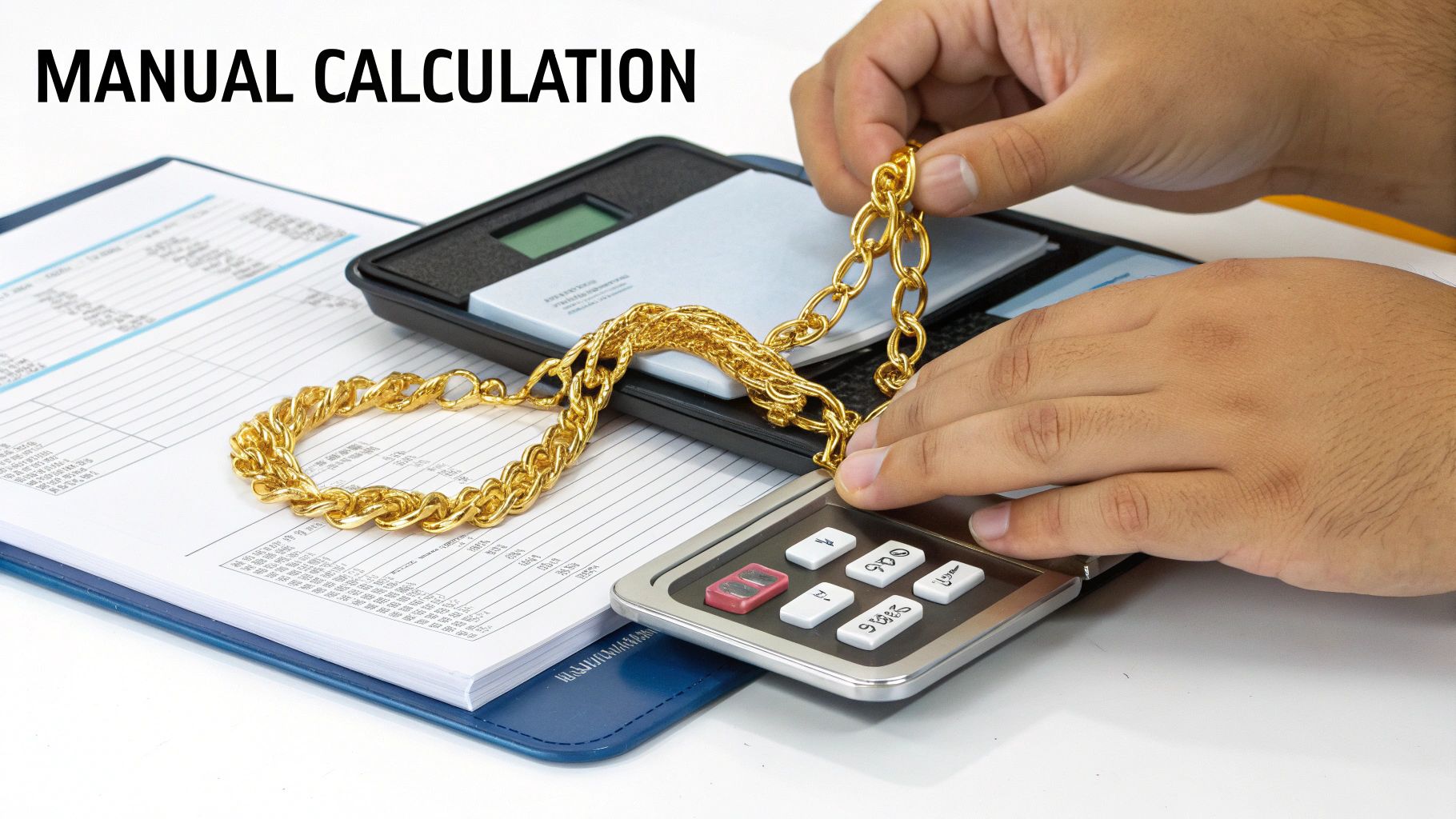 Screenshot from https://goldprice.org/ showing the live spot price of gold per ounce, gram, and kilogram.
