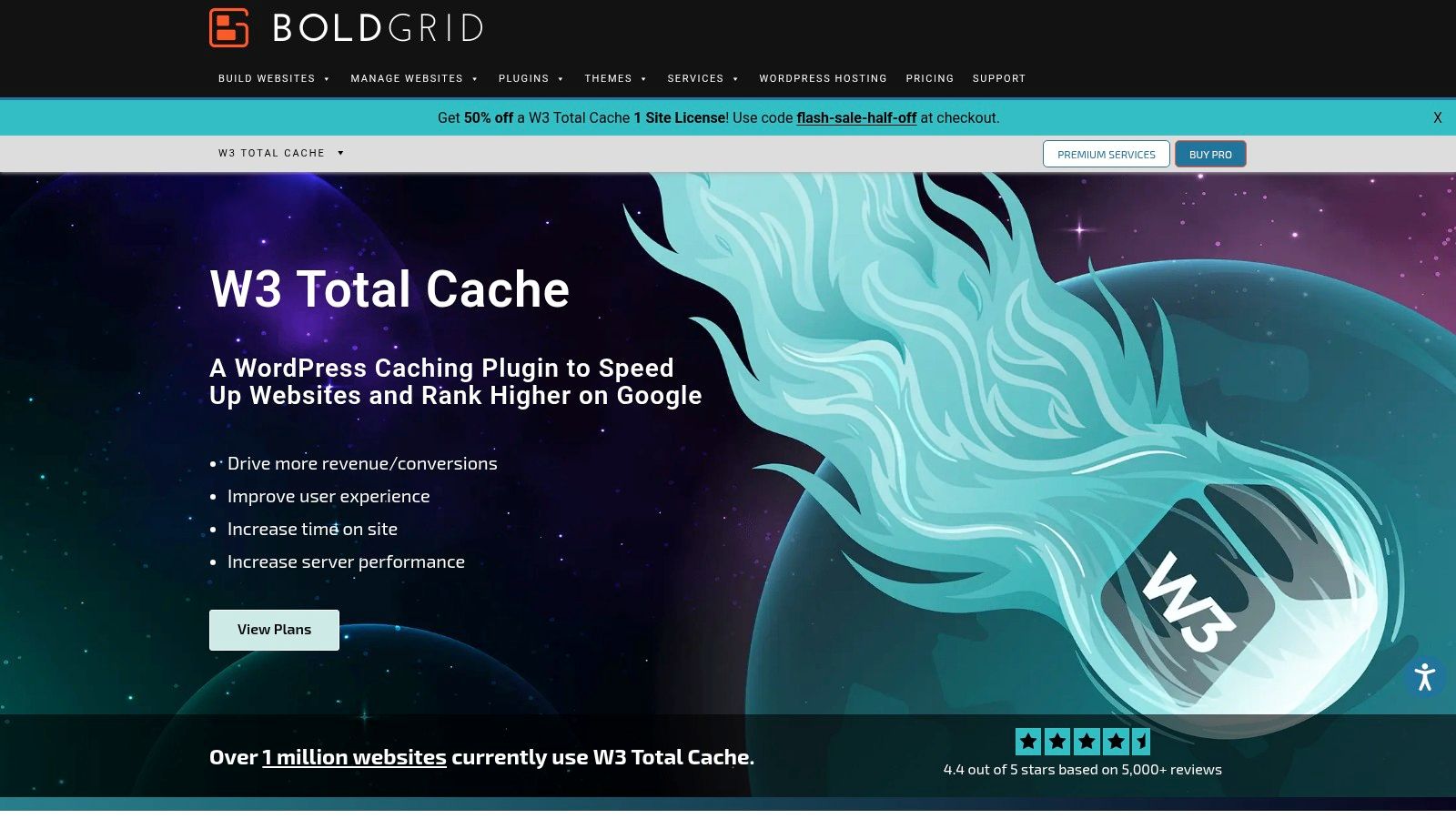 W3 Total Cache (W3 Edge / BoldGrid)