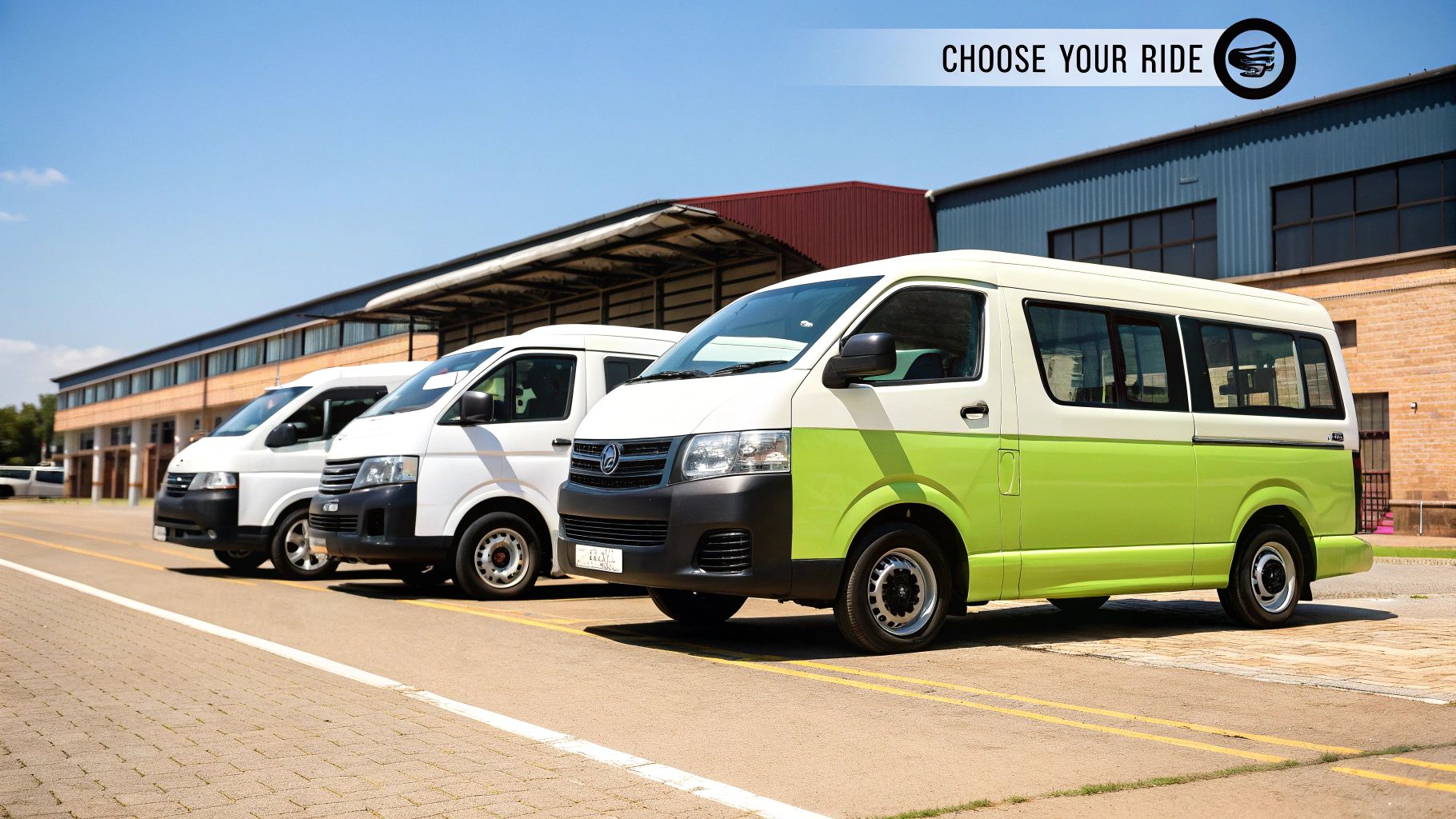 A person reviewing minibus hire quotes on a laptop, with a London backdrop.