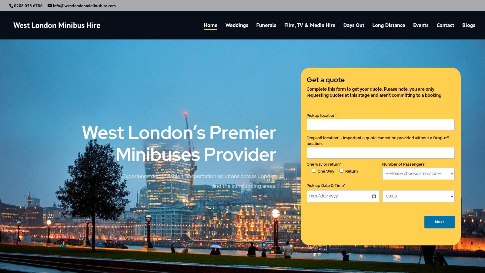 West London Minibus Hire