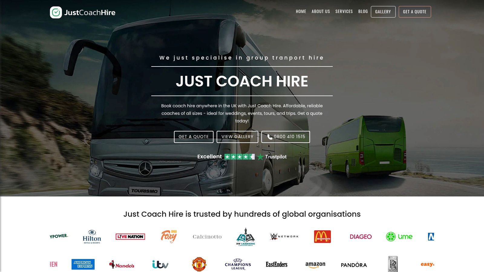 Just Coach Hire