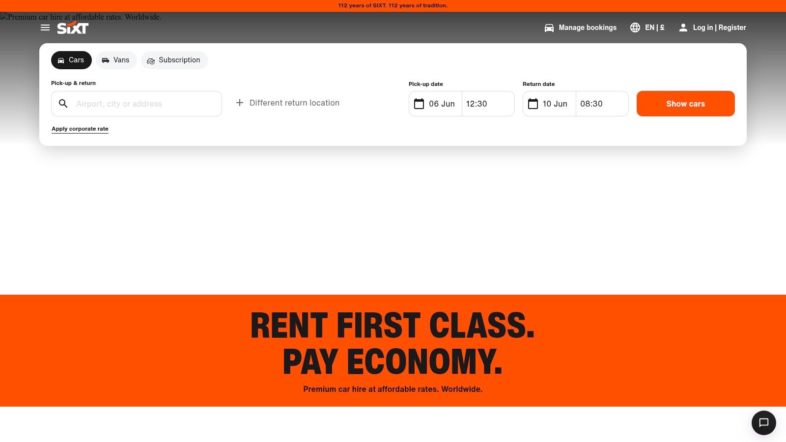 Sixt Rent a Car