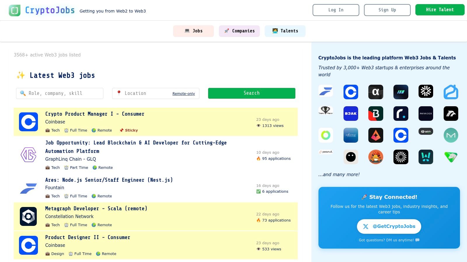 Top 12 Platforms to Find Solidity Dev Jobs in 2025 - The Crypto Recruiters