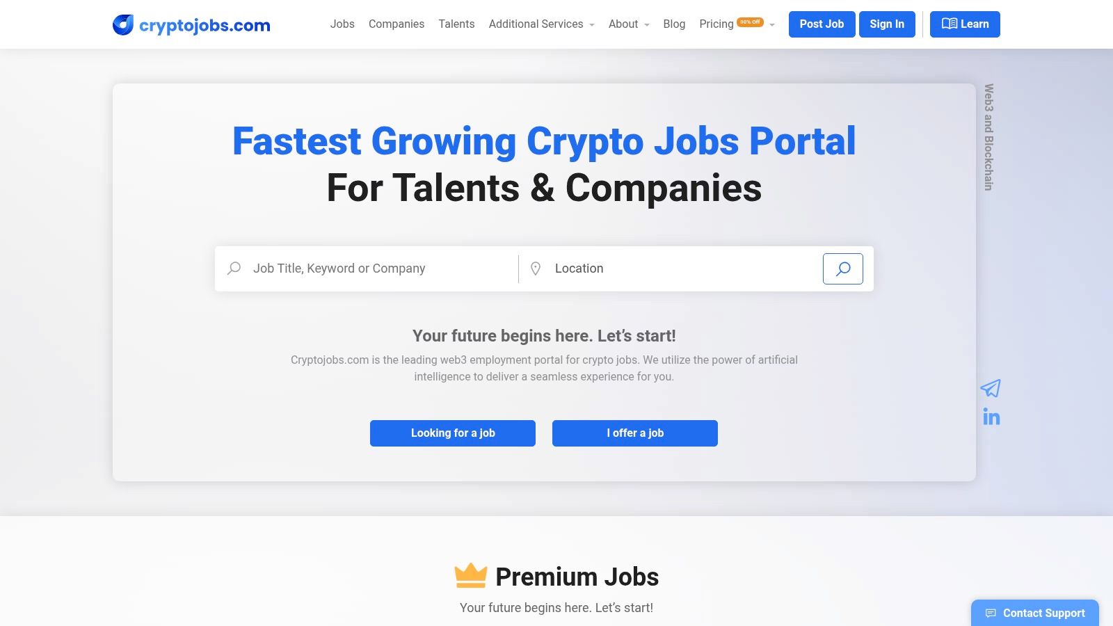 7 Top Platforms For Crypto Legal Jobs in 2025 - The Crypto Recruiters