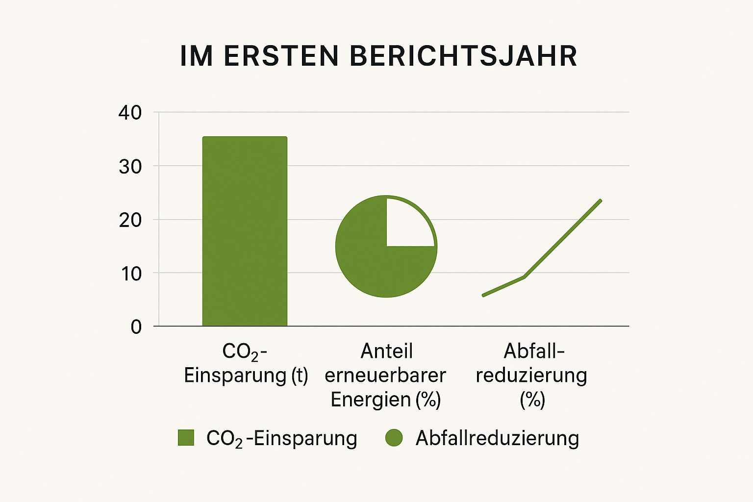 Infographic about nachhaltigkeitsbericht erstellen