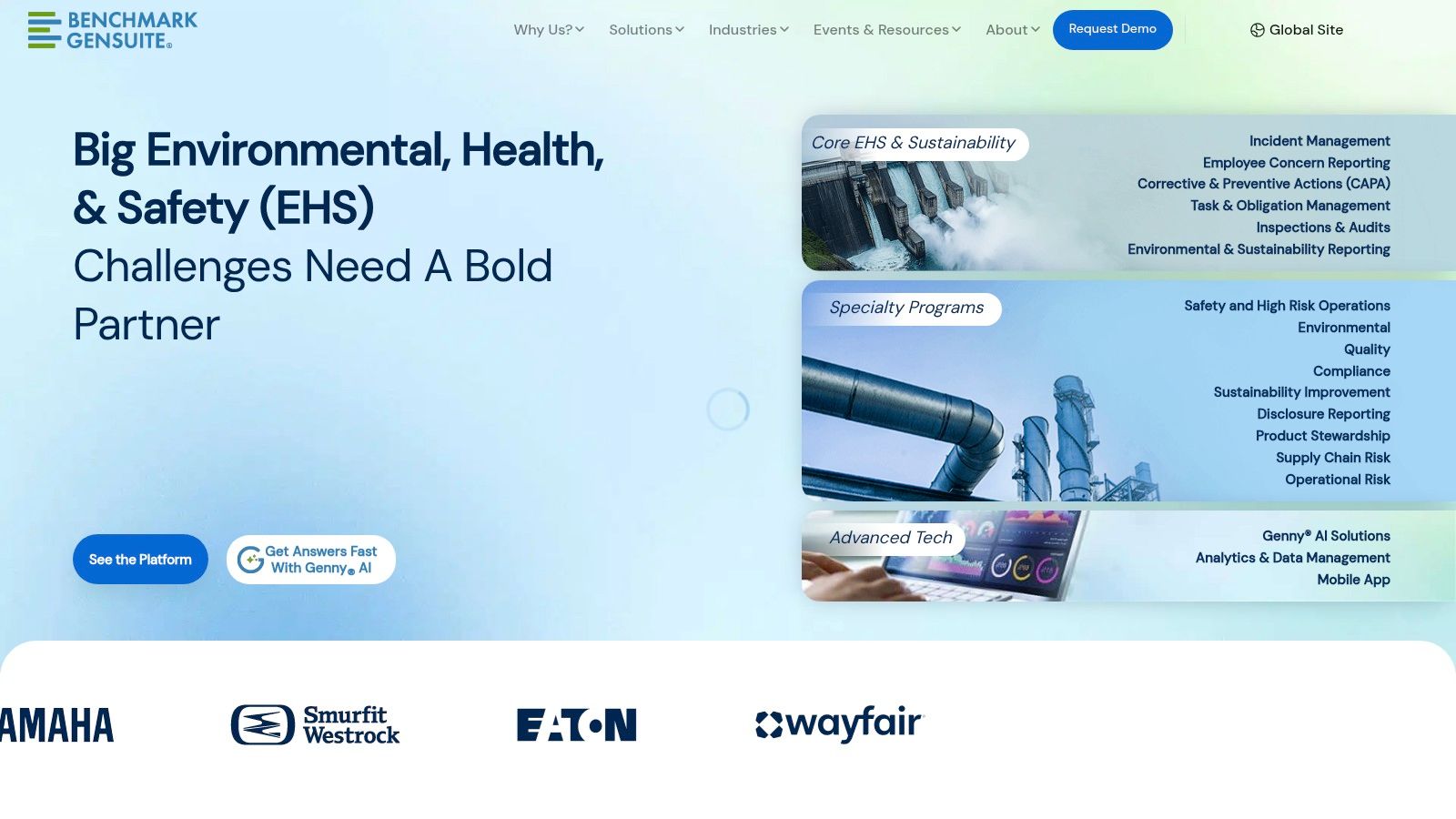 Top ESG Reporting Software for 2025 | Optimize Sustainability 3 Benchmark ESG | Gensuite