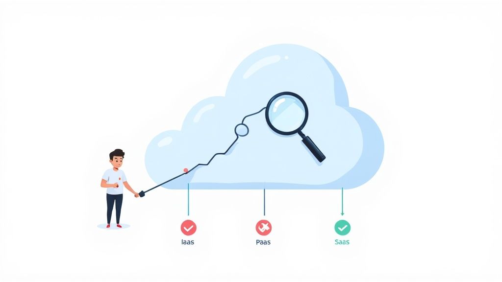 A team of IT professionals managing cloud security on a large digital screen
