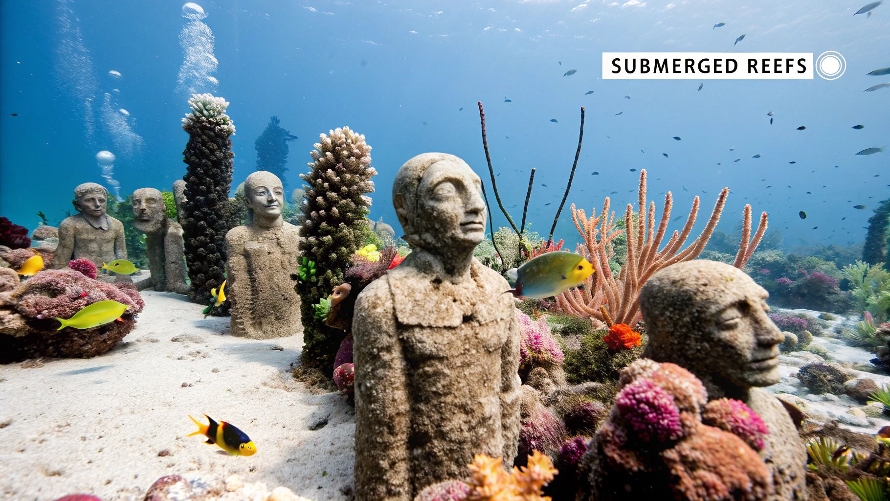 Underwater Sculpture Parks by Jason deCaires Taylor