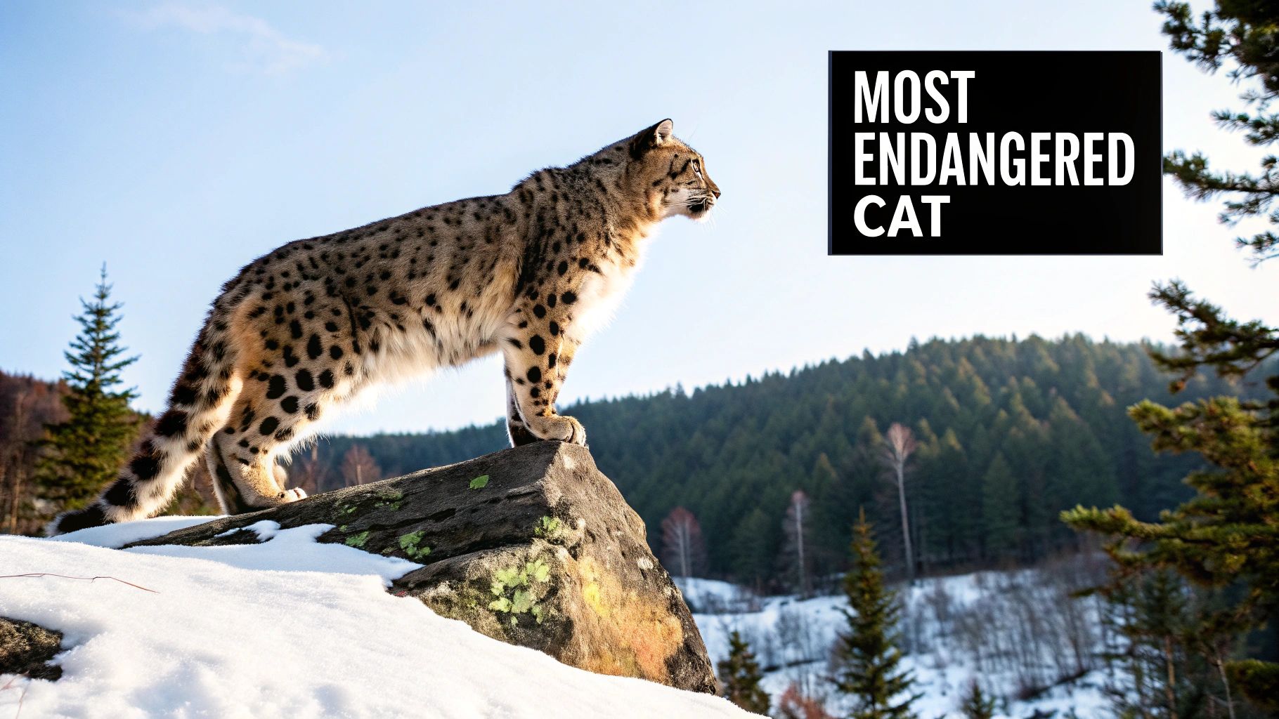 1. Amur Leopard (Panthera pardus orientalis): The World's Rarest Big Cat