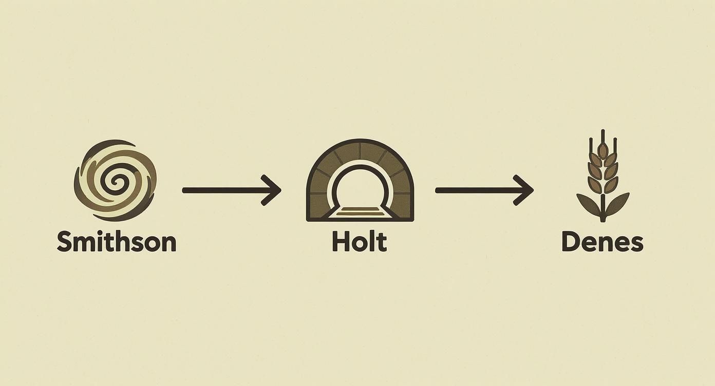 Infographic about what is environmental art
