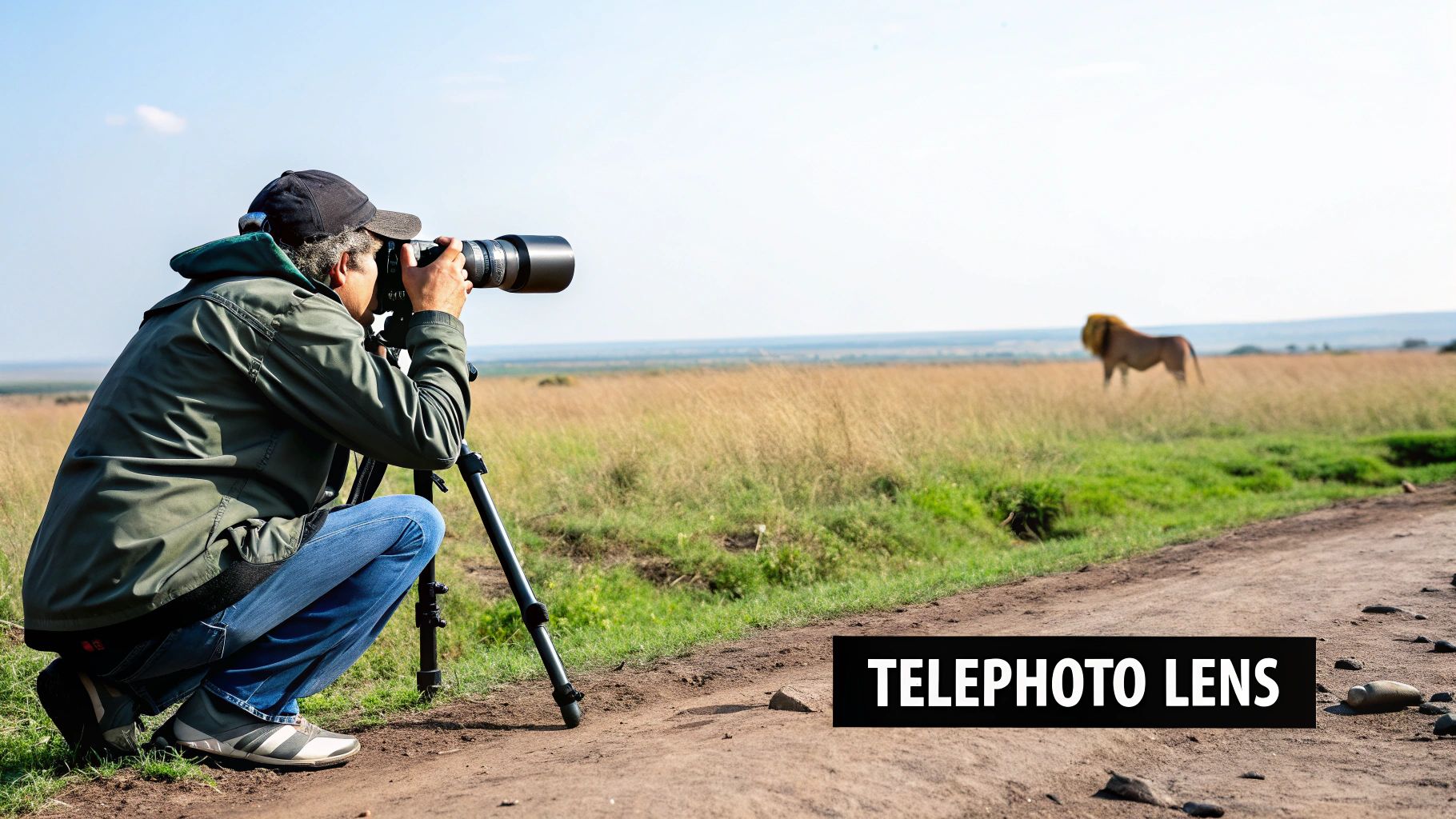 Use Long Focal Length Lenses