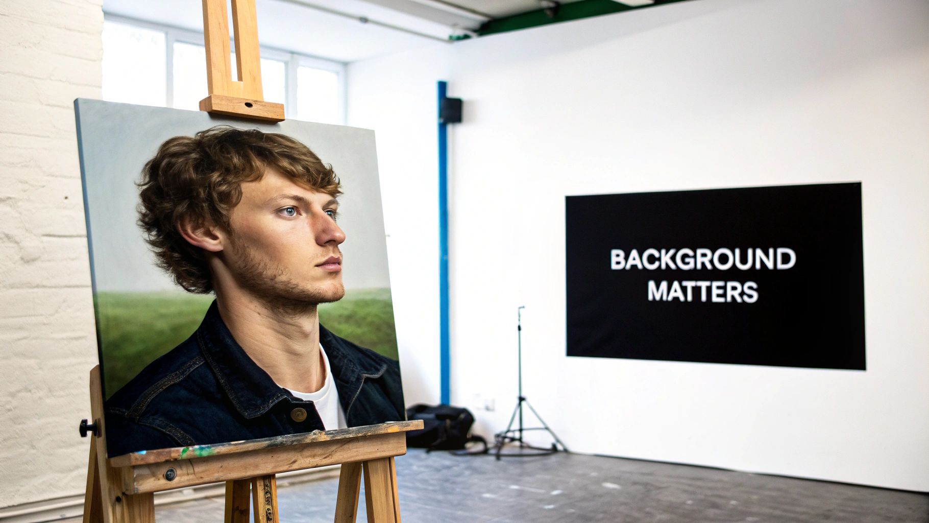 A colorful abstract painting of a bird, showcasing a dynamic and textured background.