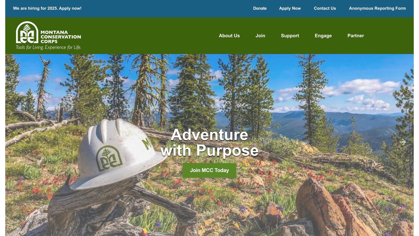 Montana Conservation Corps (MCC)