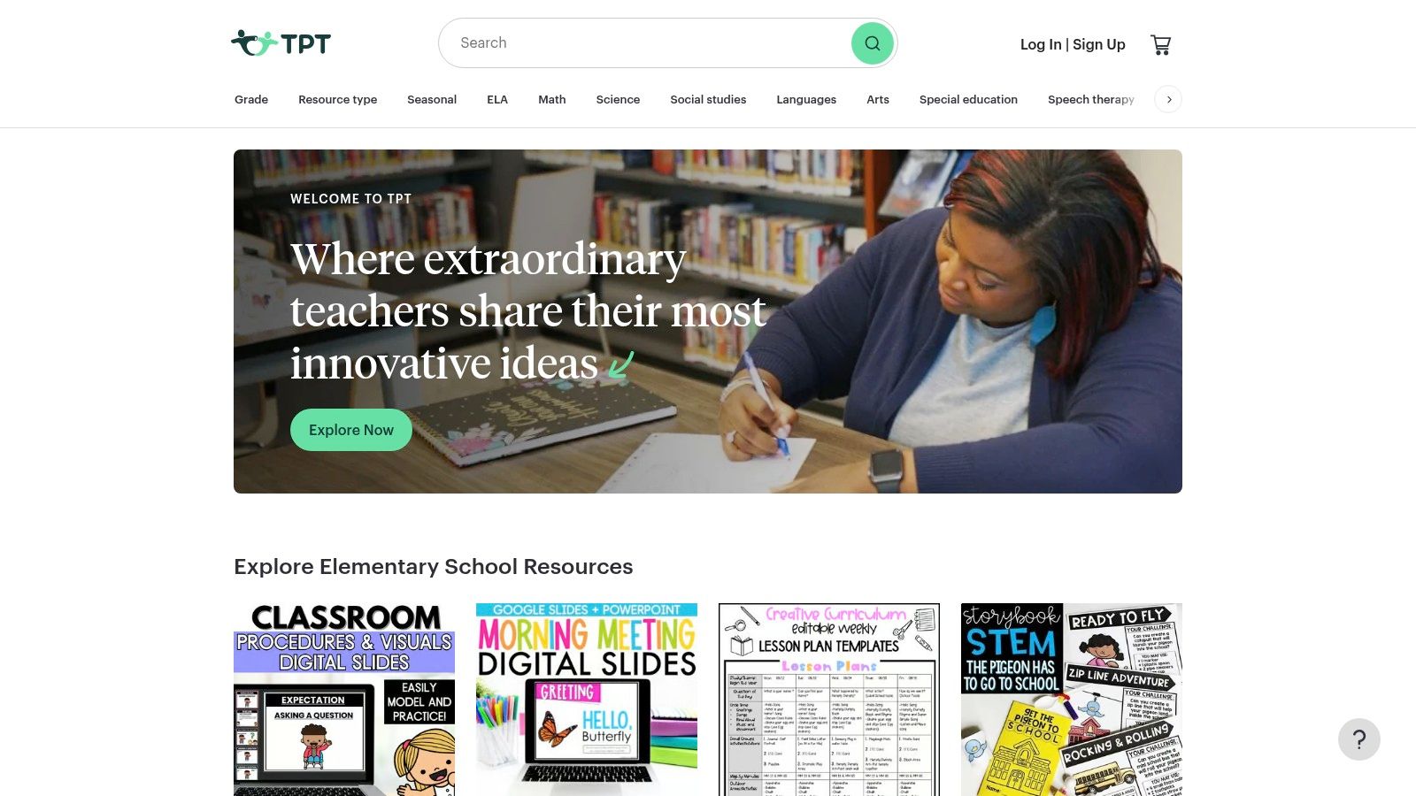 Teachers Pay Teachers (TPT)