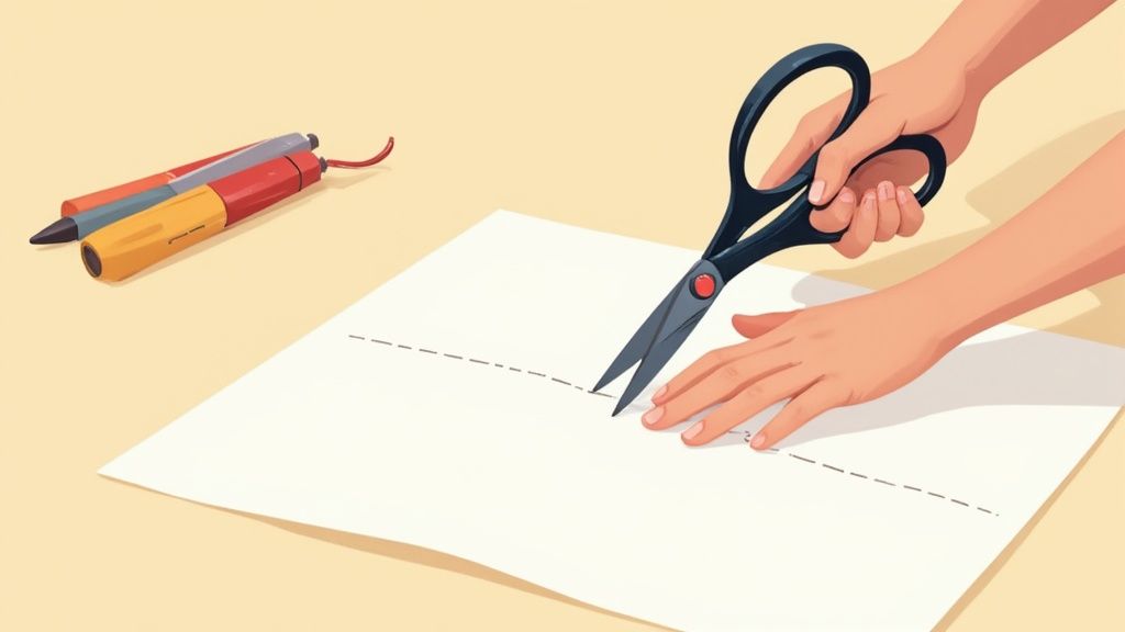 Scissor Skills Practice