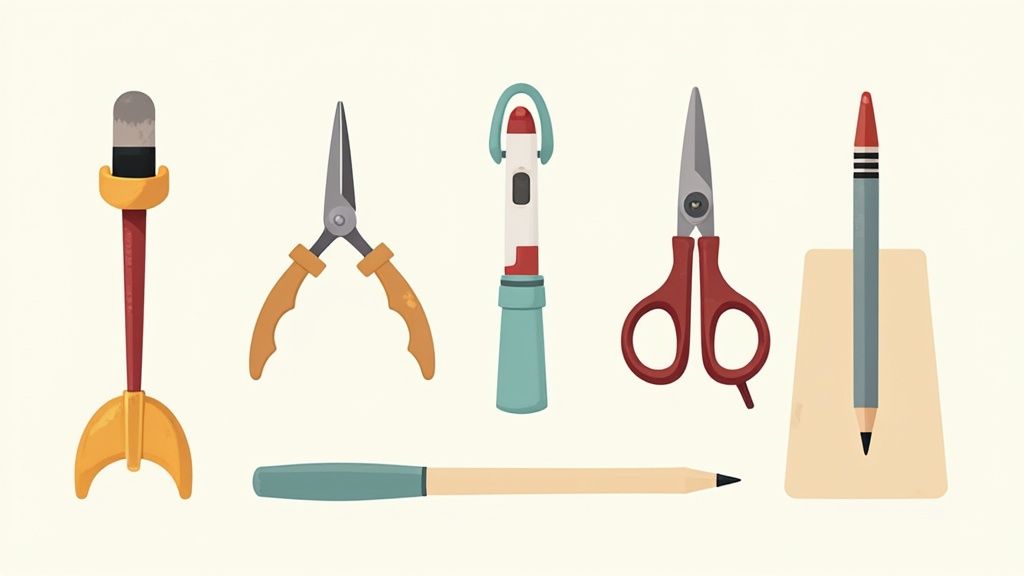 Adapted Art Tools and Adaptive Equipment