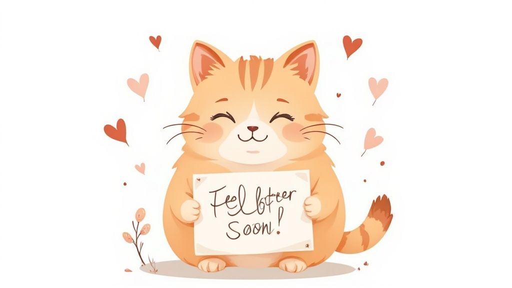 Cute Animal Characters with Positive Messages
