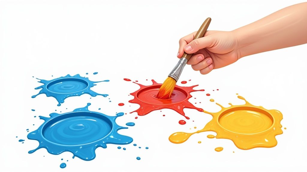 Feelings Painting and Color Exploration