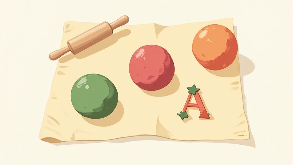 Playdough and Modeling Clay Activities