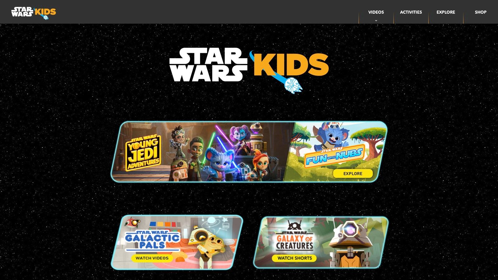 StarWarsKids.com (official, Disney/Lucasfilm)
