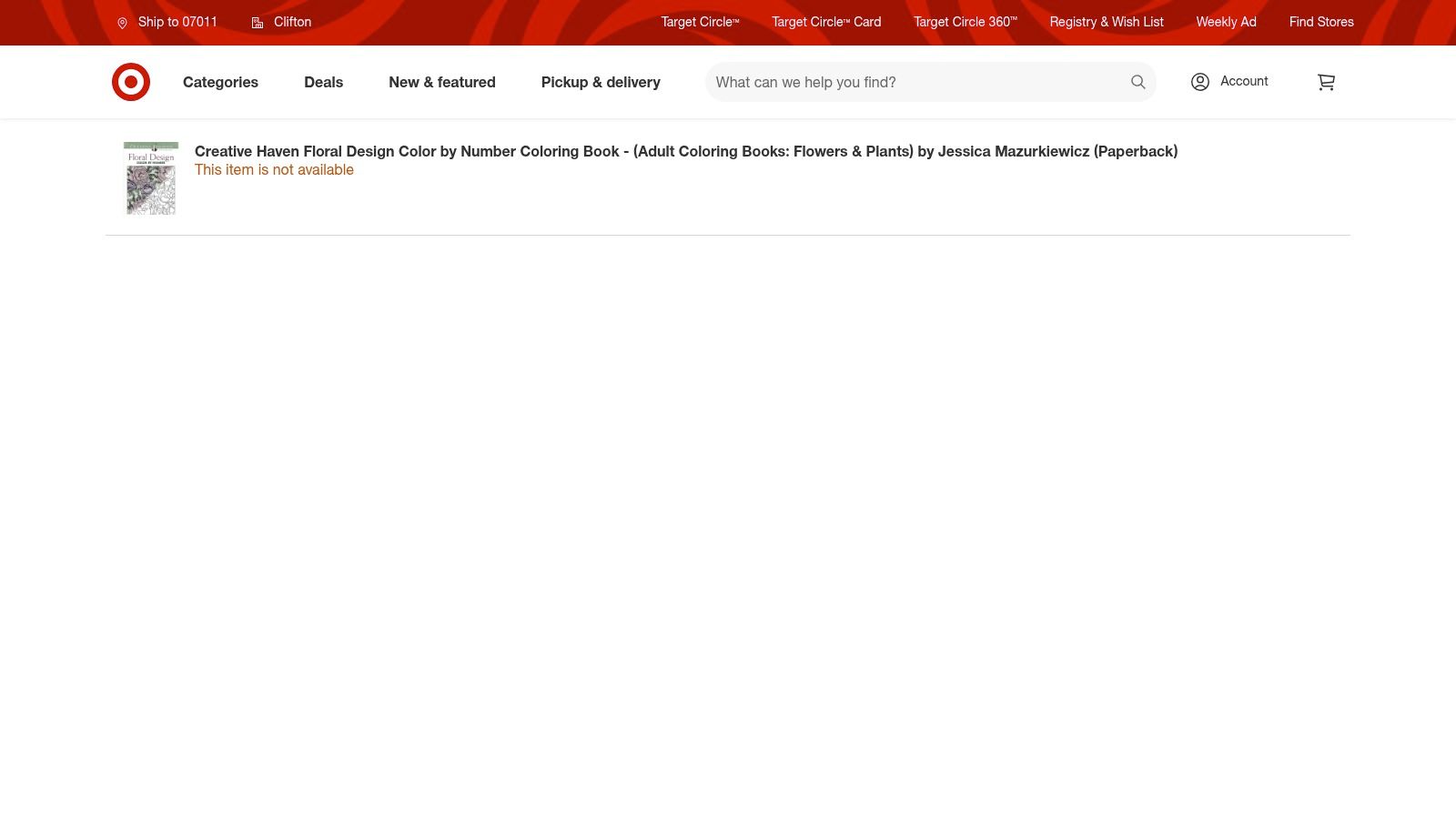 Target – Adult Color by Number (Brain Games series and Creative Haven titles)