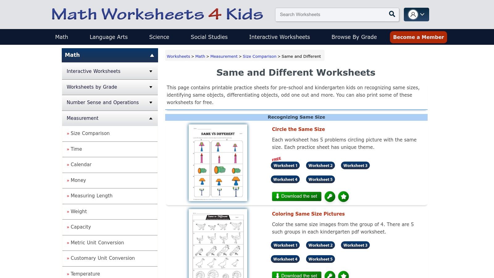 MathWorksheets4Kids