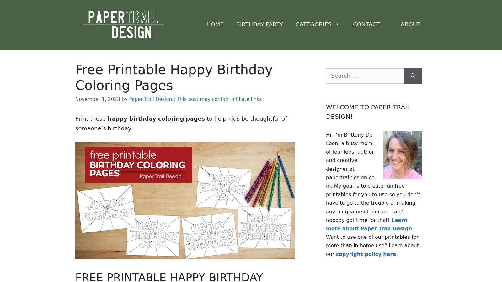 Paper Trail Design