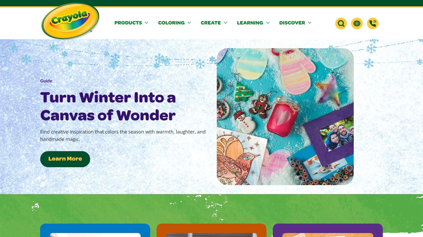 Crayola (official site)