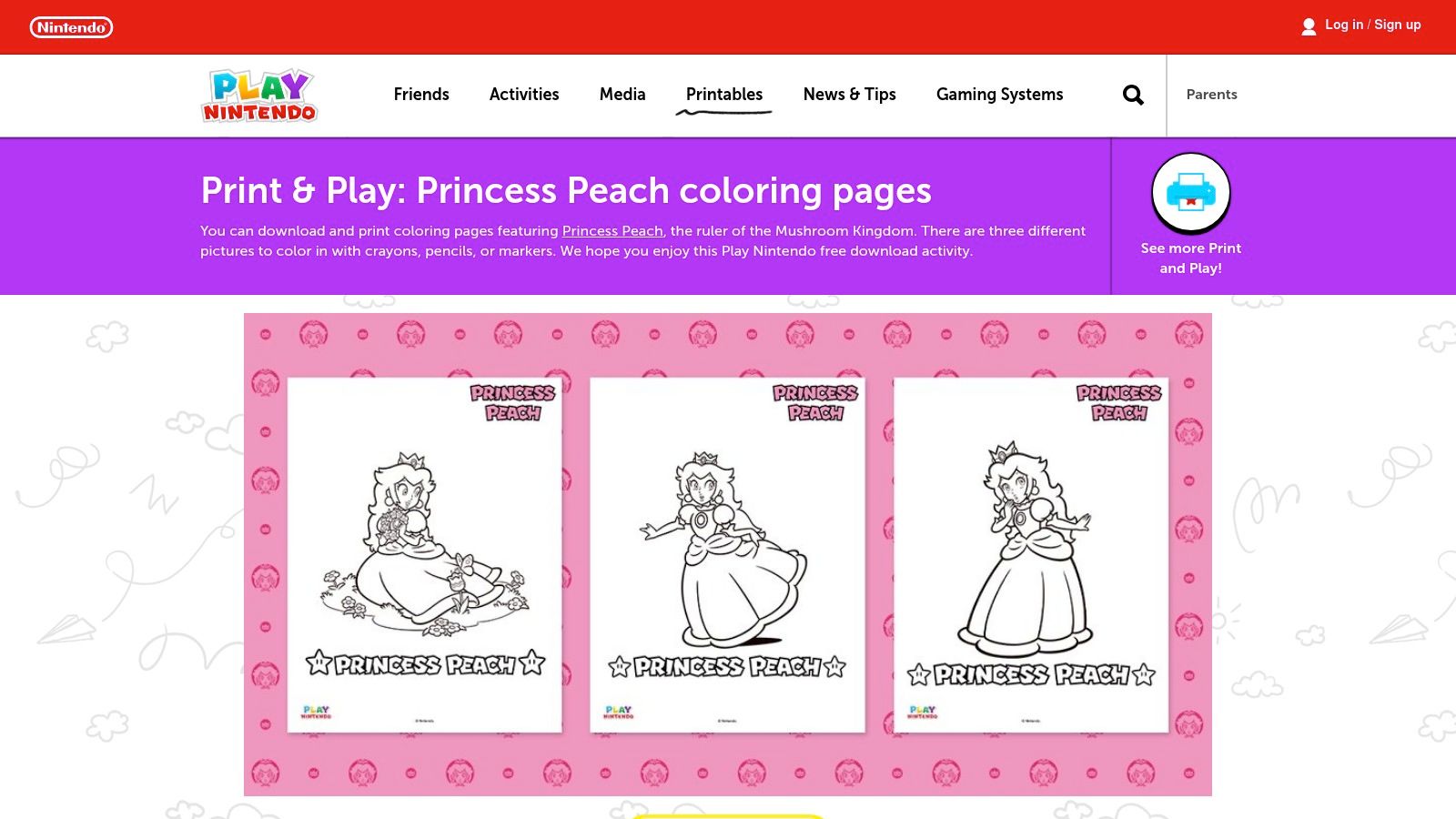 Play Nintendo (Nintendo’s official kids site)