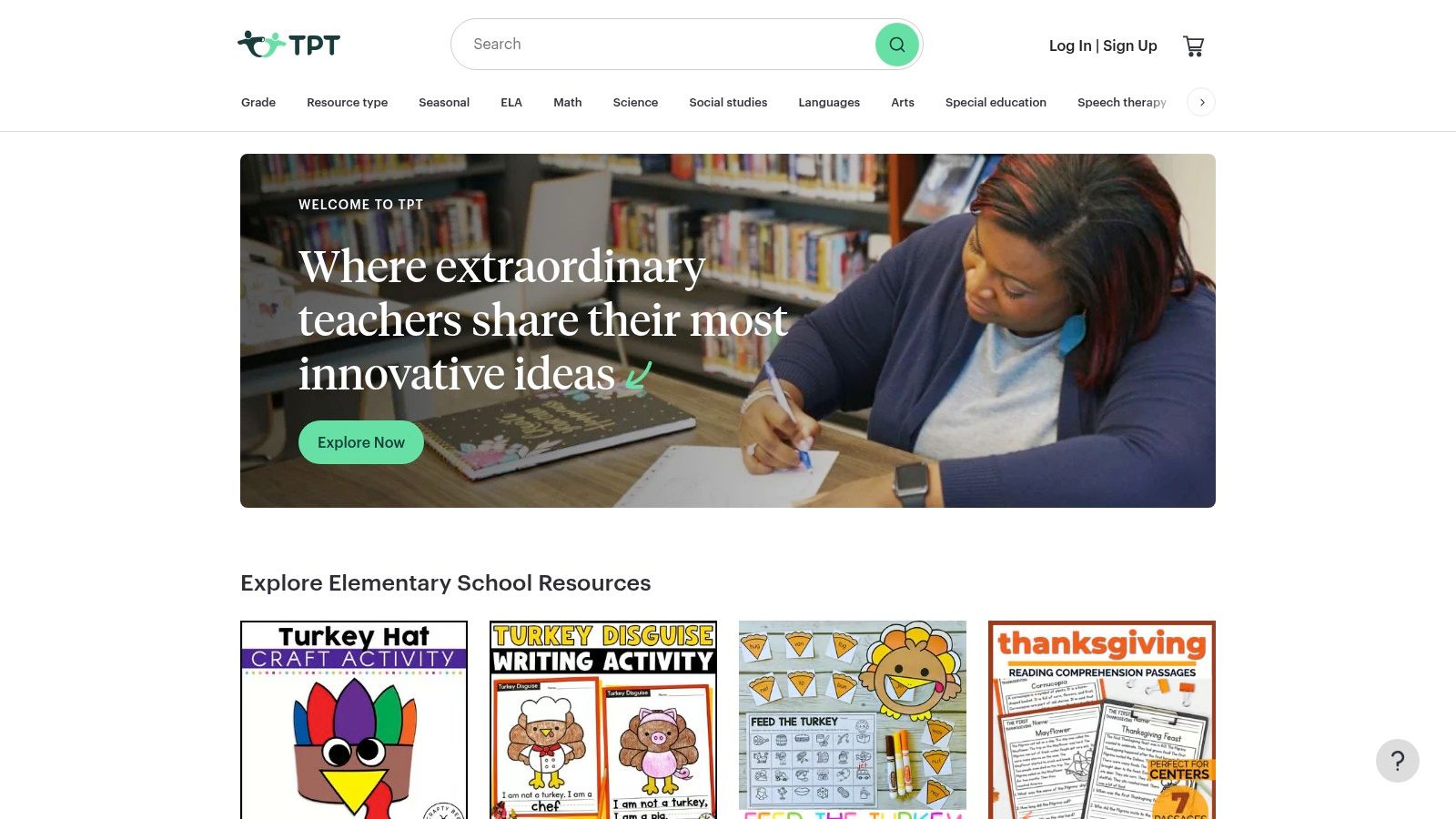 A screenshot of the Teachers Pay Teachers website showing a search for bird coloring activities, with various educator-created resources displayed.