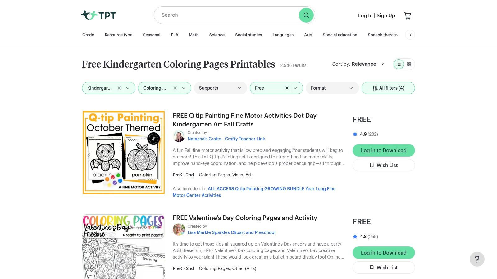 Teachers Pay Teachers (TPT)