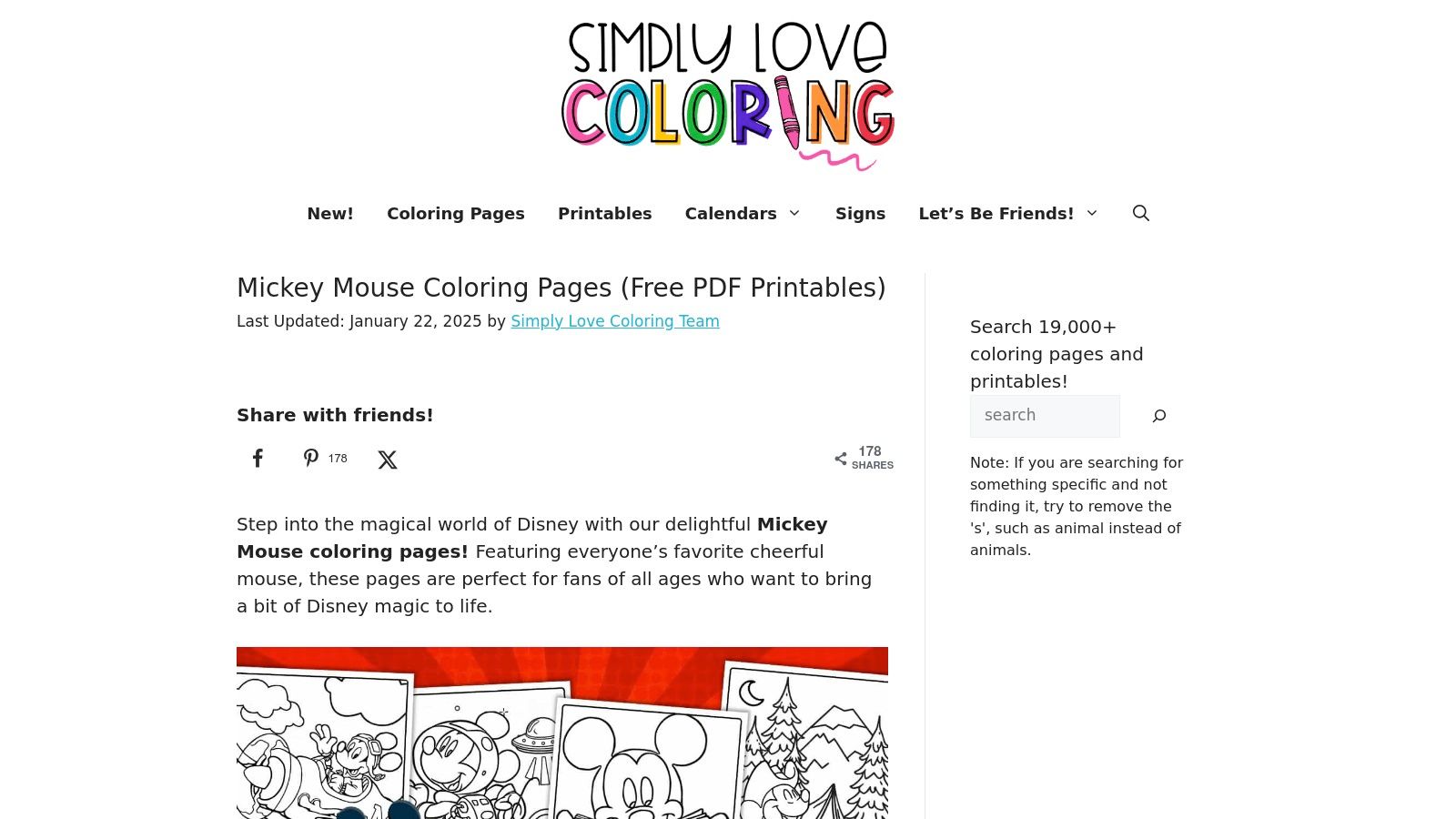 SimplyLoveColoring.com
