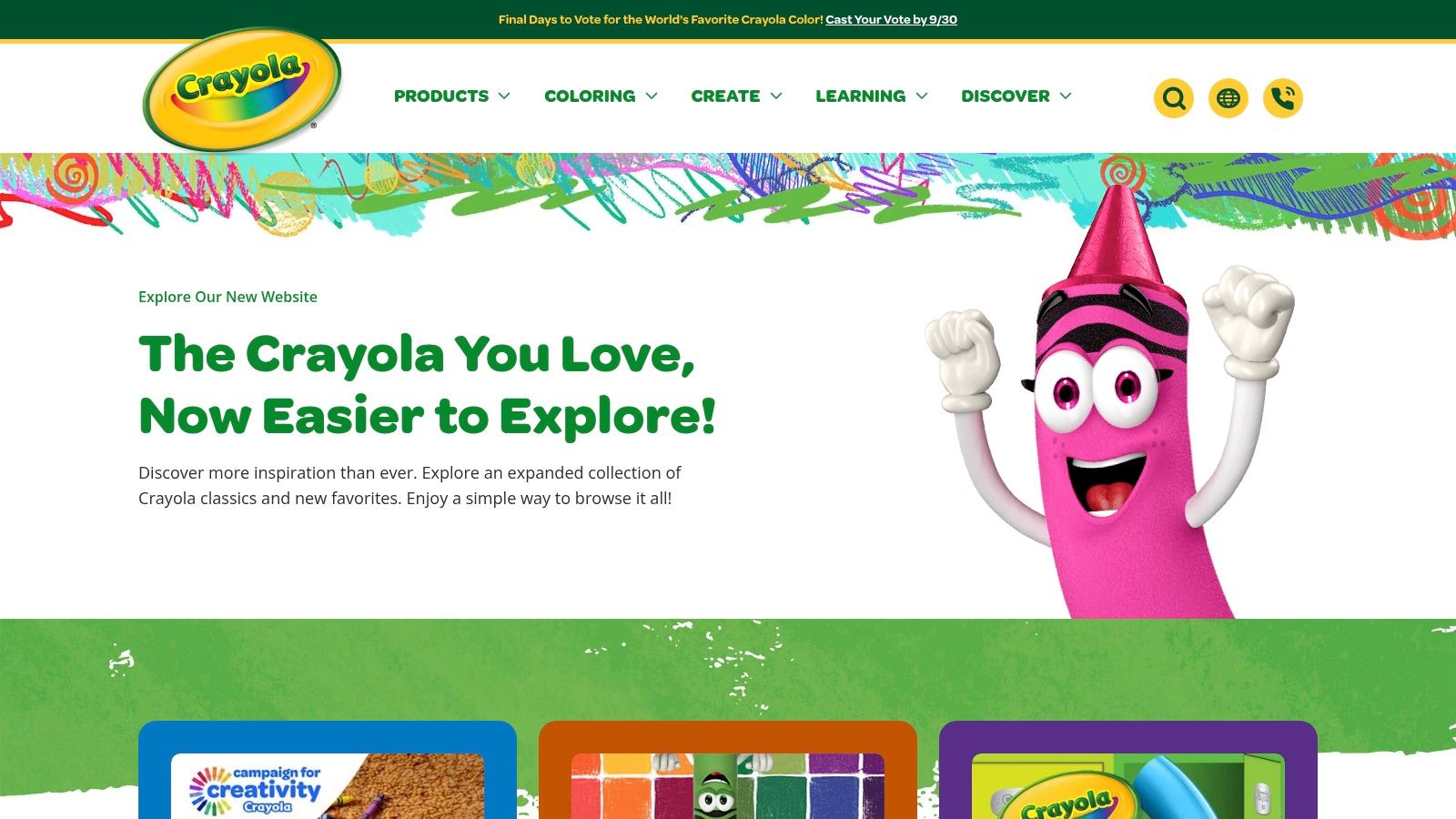 Crayola (Official Brand Site)