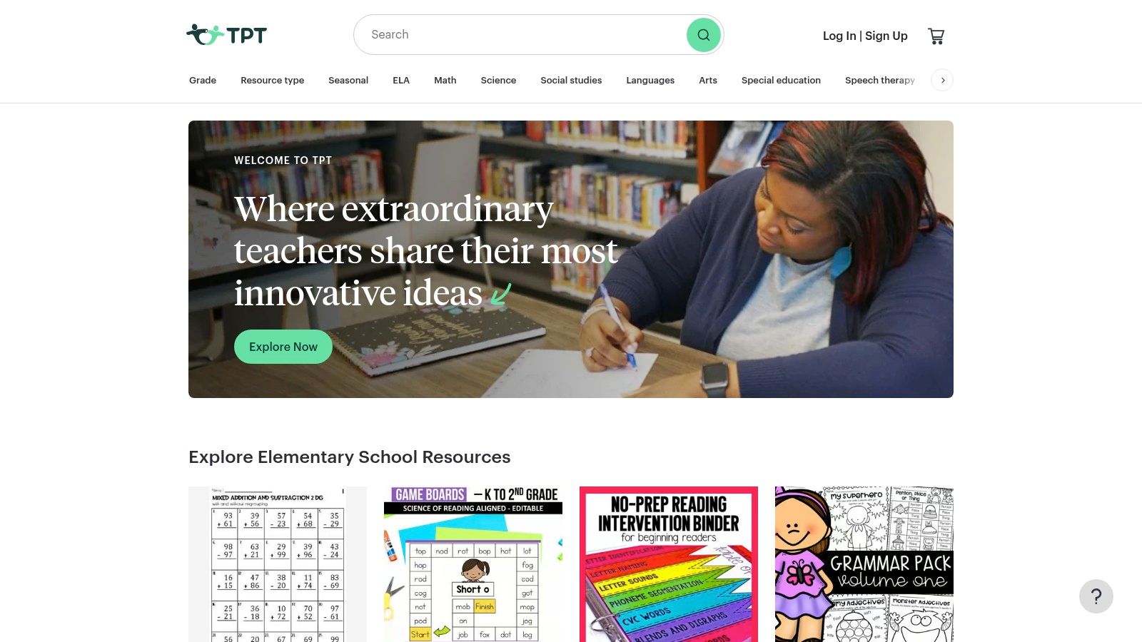 Teachers Pay Teachers (TpT)