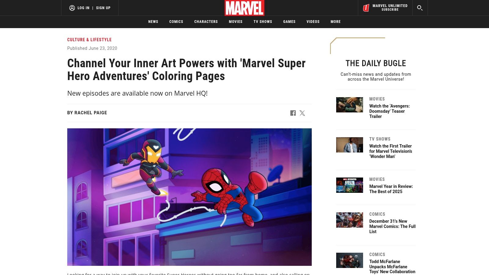 A stylized, cartoon-like coloring page of Iron Man flying, with a simple background.