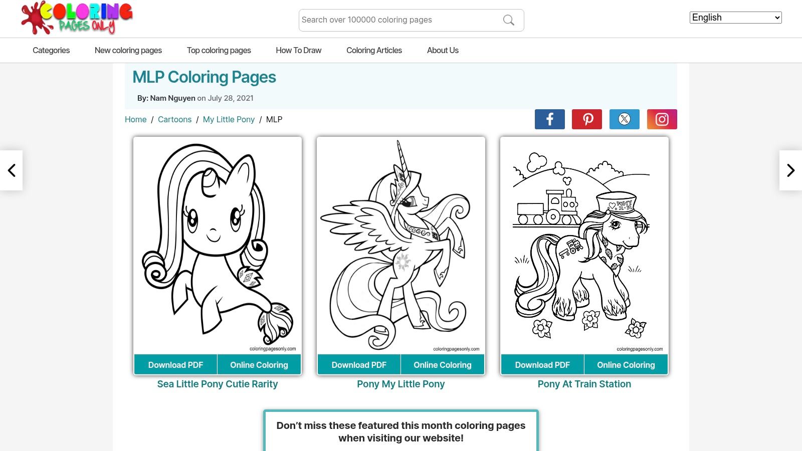 ColoringPagesOnly (MLP category)