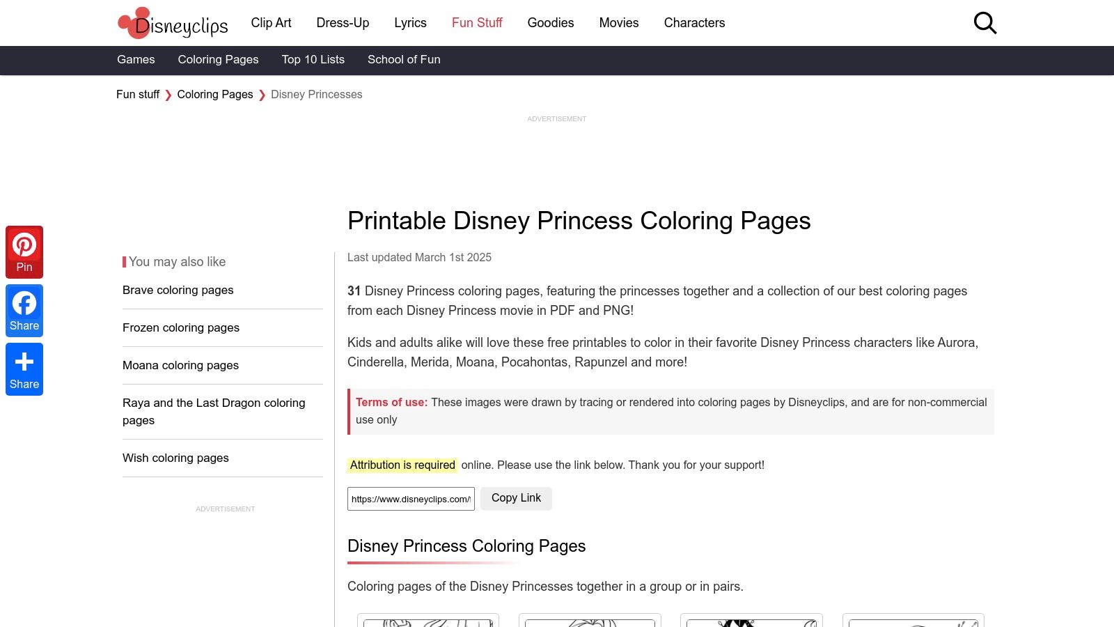Disneyclips.com: A Fan Favorite for Quick, Classic Printables