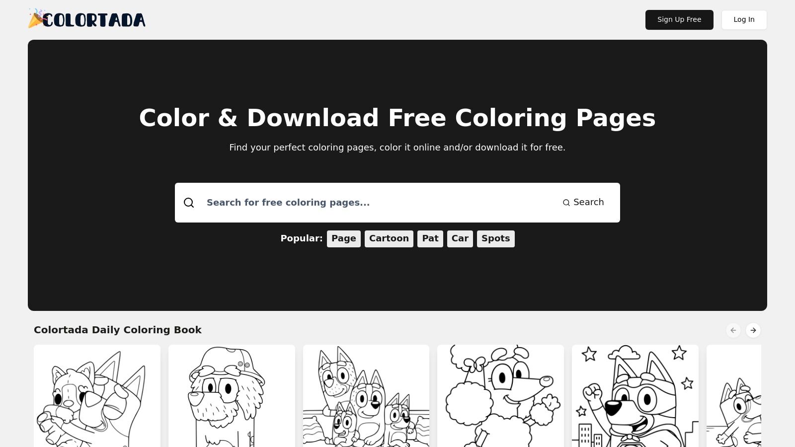 Colortada – Color & Download Free Coloring Pages