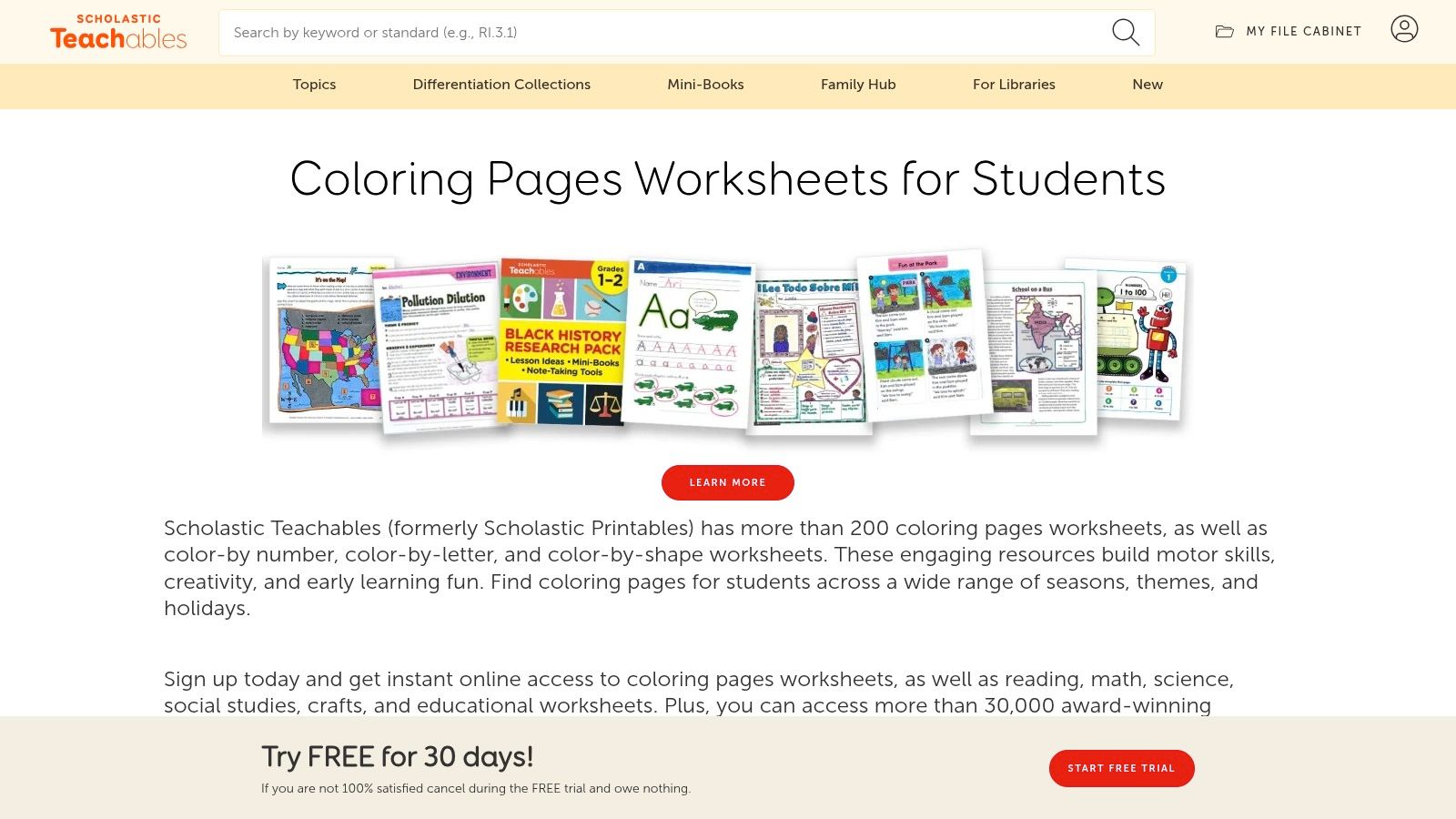 Scholastic Teachables