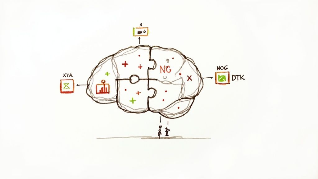 En graf som visar en stigande kurva, vilket symboliserar poängutveckling.