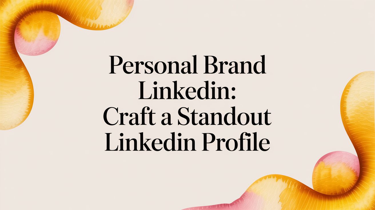 personal brand linkedin: Craft a standout LinkedIn profile | GetViews ...