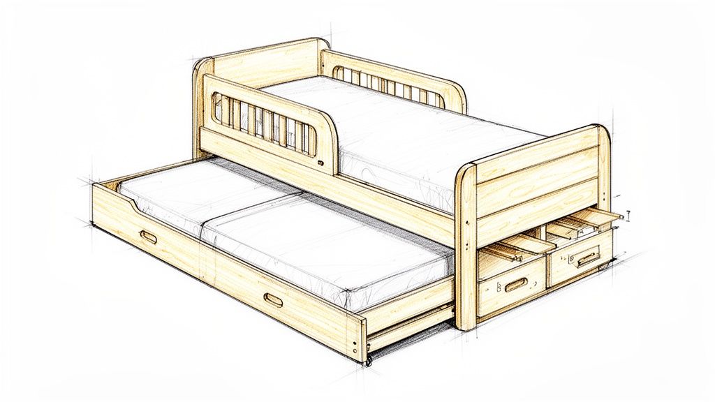 המדריך המלא לבחירת מיטה נפתחת לילדים שתשדרג את חדר הילדים