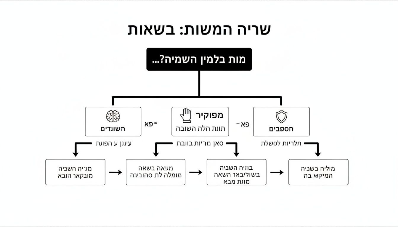 דיאגרמת זרימה מפורטת על משמעות וקול, מחולקת לנושאי משנה עם הסברים נוספים.
